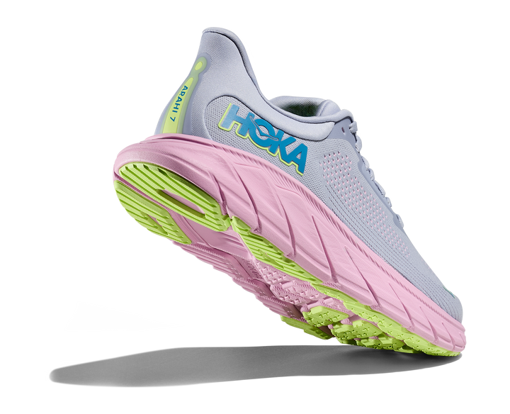 Hoka Womens Arahi 7 - Gull/Pink Twilight - Stability