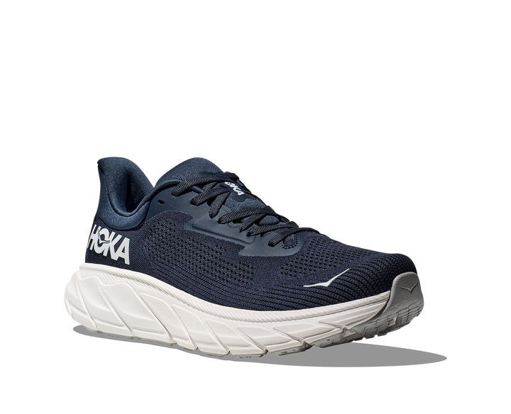 Hoka Mens Arahi 7 Wide - 2E Width - Outer Space/White - Stability