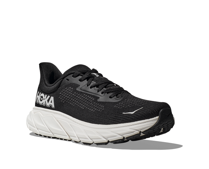 Hoka Womens Arahi 7 Wide - D Width - Black/White - Stability