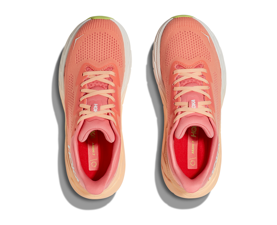 Hoka Womens Arahi 7 - Papaya/Coral - Stability