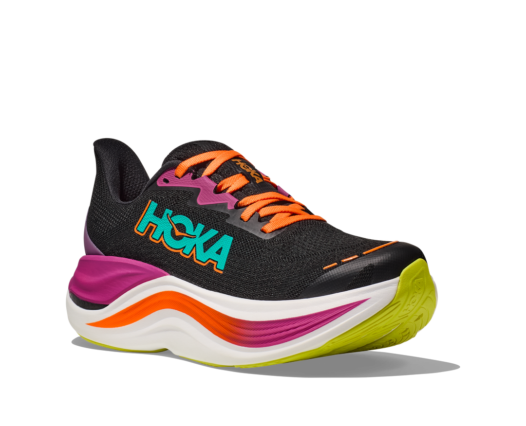 Hoka Mens Skyward X - Black/Electric Aqua - Neutral