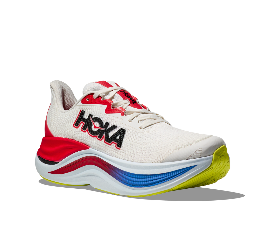 Hoka Mens Skyward X - Blanc de Blanc/Virtual Blue - Neutral