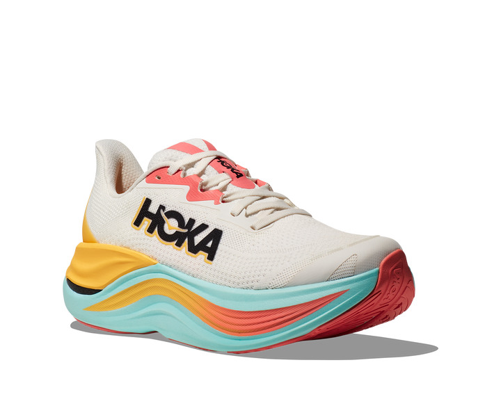 Hoka Womens Skyward X - Blanc de Blanc/Swim Day - Neutral