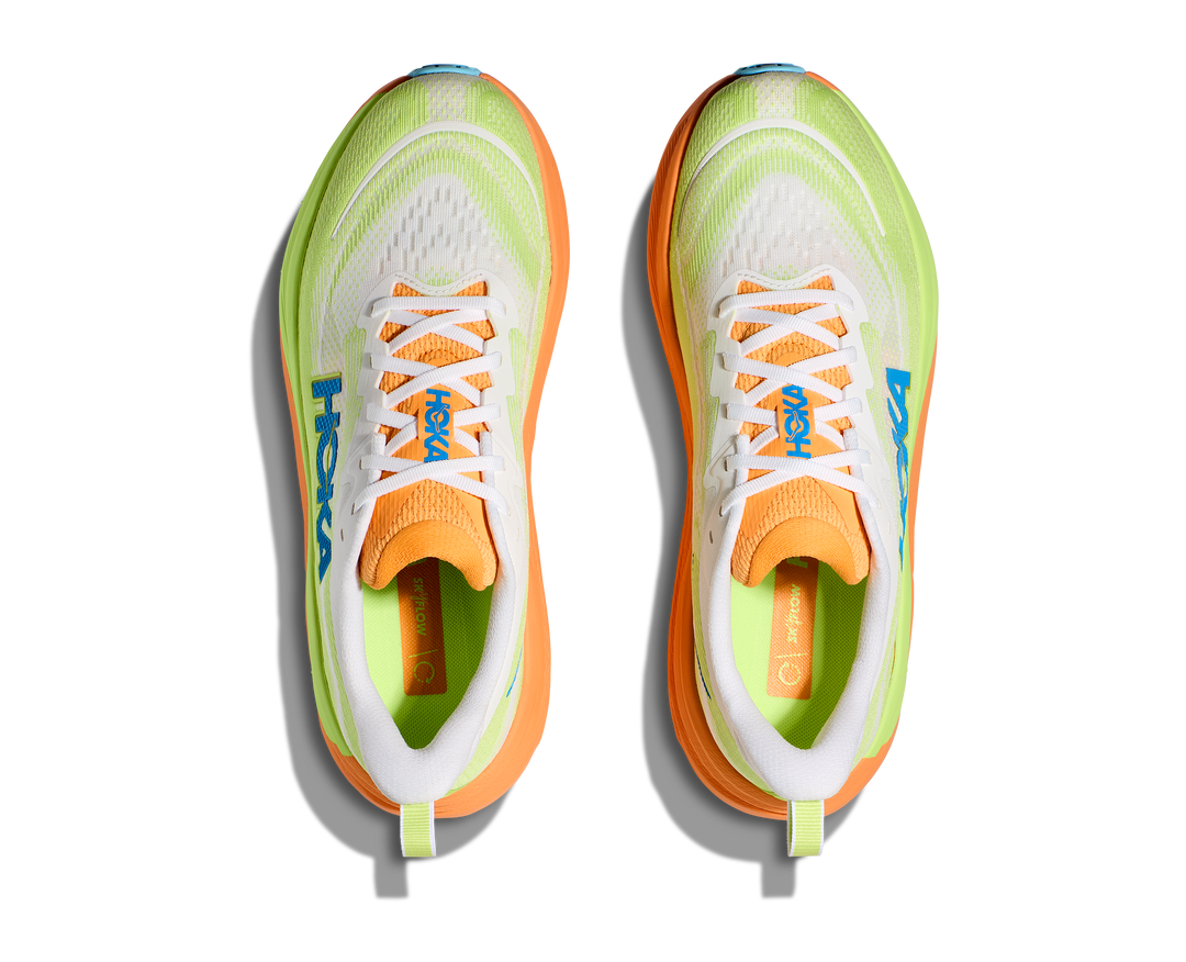 Hoka Mens Skyflow - Frost/Solar Flare - Neutral