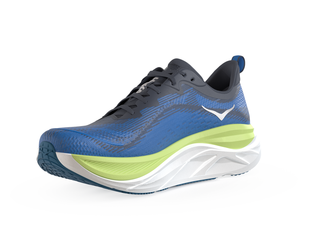 Hoka Mens Skyflow - Varsity Navy/Electric Cobalt - Neutral