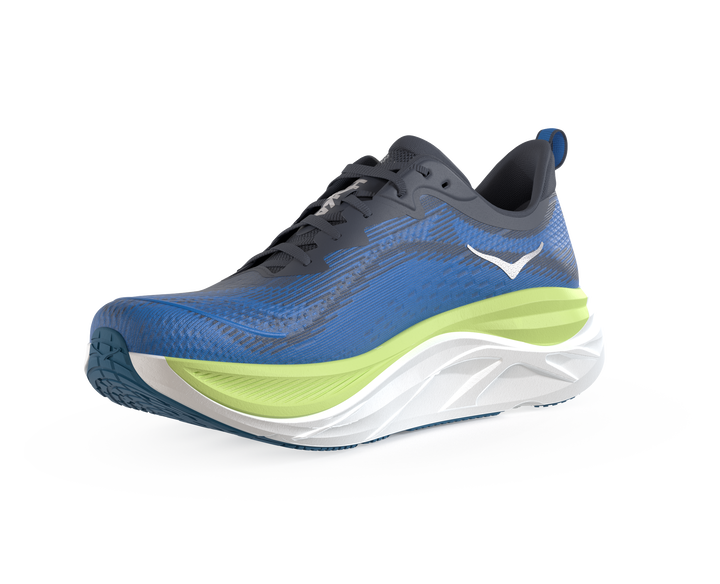 Hoka Mens Skyflow - Varsity Navy/Electric Cobalt - Neutral