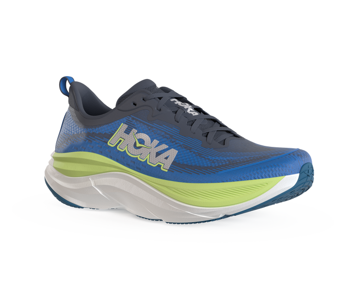 Hoka Mens Skyflow - Varsity Navy/Electric Cobalt - Neutral