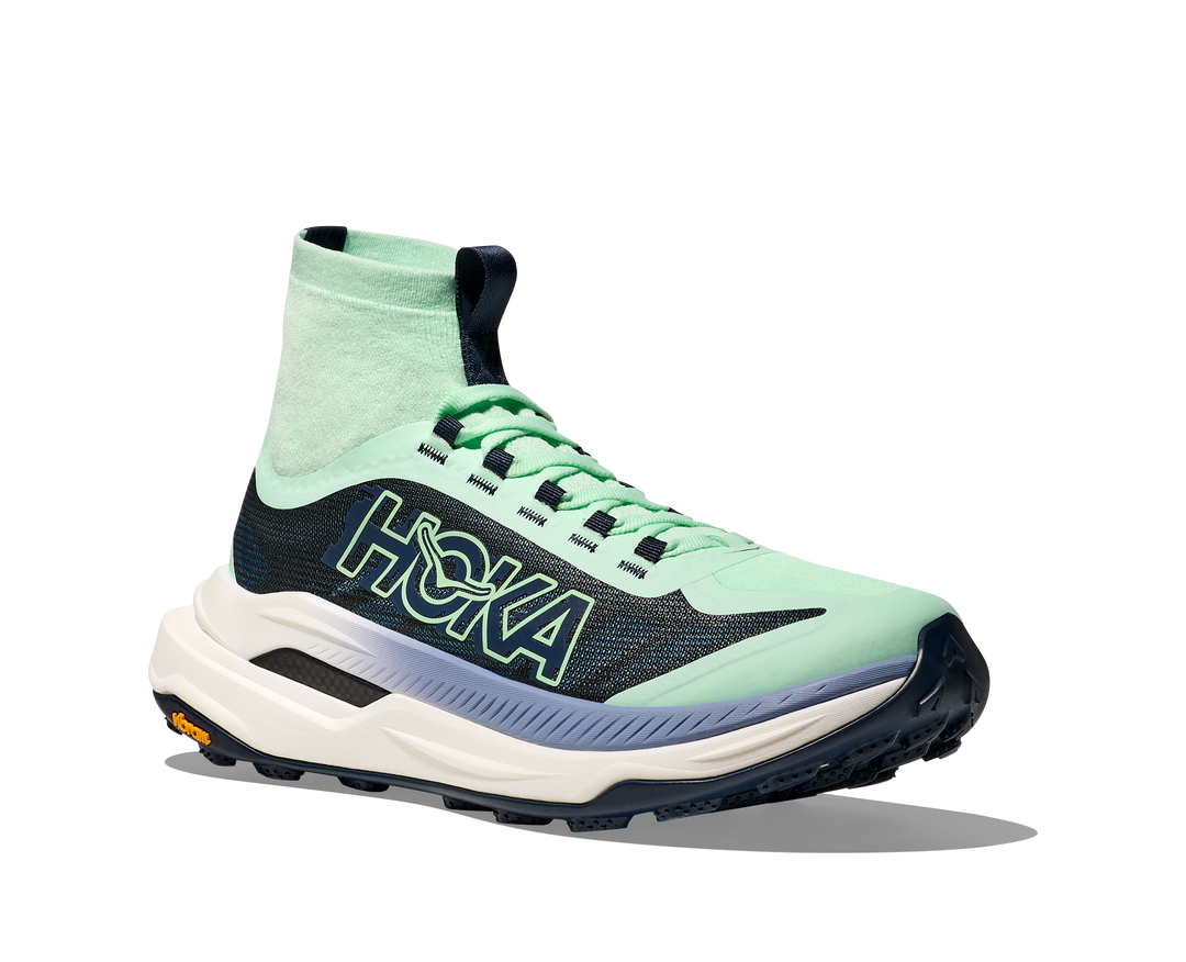 Hoka Womens Tecton X 3 - Mint Fluorite/Varsity - Trail - SS25