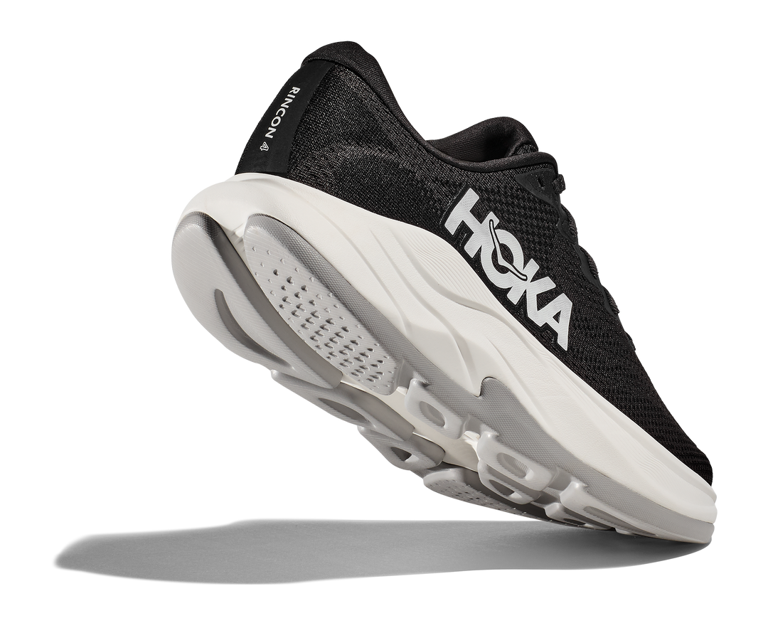 Hoka Mens Rincon 4 - Black/White - Neutral