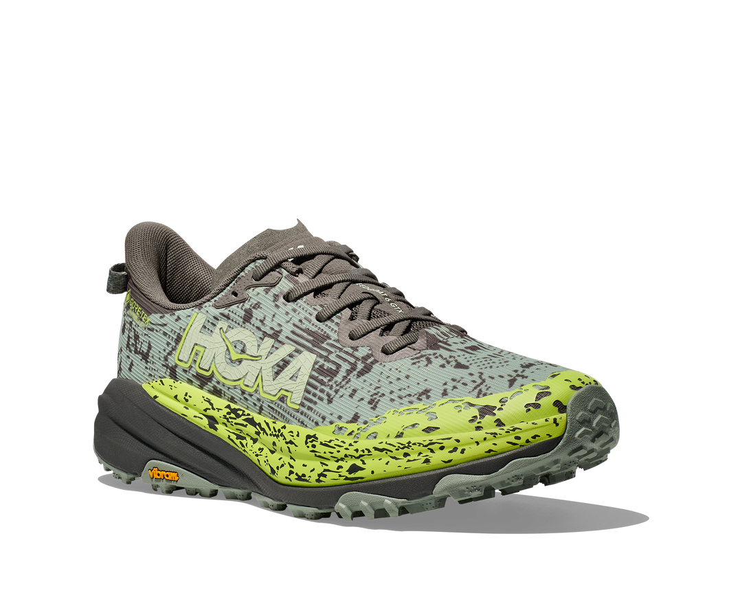 Hoka Mens Speedgoat 6 GTX - Slate/Aloe Vera - Trail