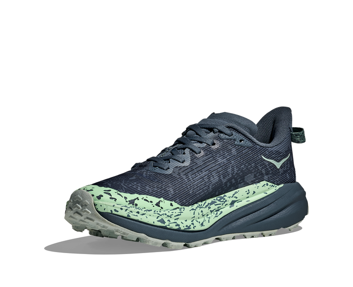 Hoka Womens Speedgoat 6 GTX - Thunder Cloud/Mint Fluorite - Trail - SS25