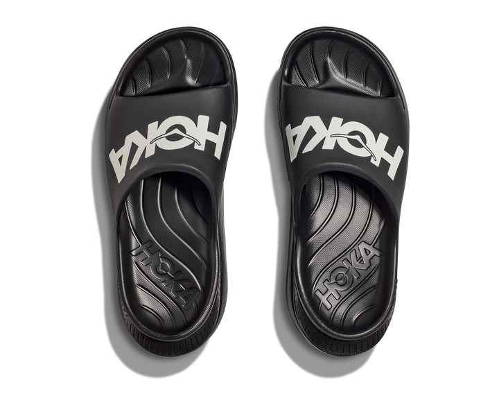 Hoka Unisex Ora Athletic Slide - Black/White