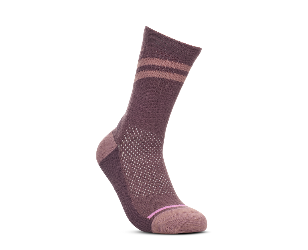 Hoka Unisex Trail Crew Sock - Smokey Quartz