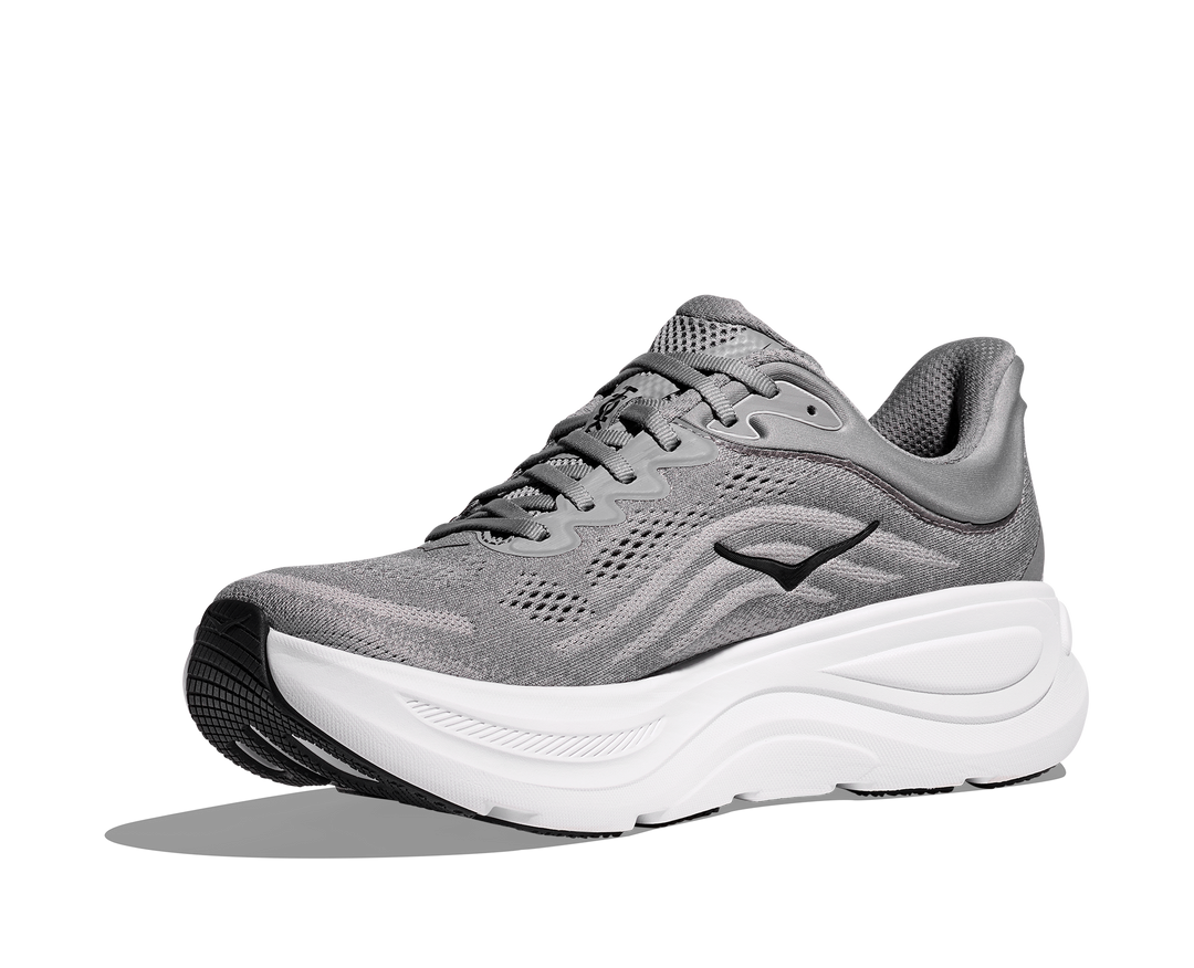 Hoka Mens Bondi 9 - Galactic Grey/Stellar Grey - Neutral - SS25