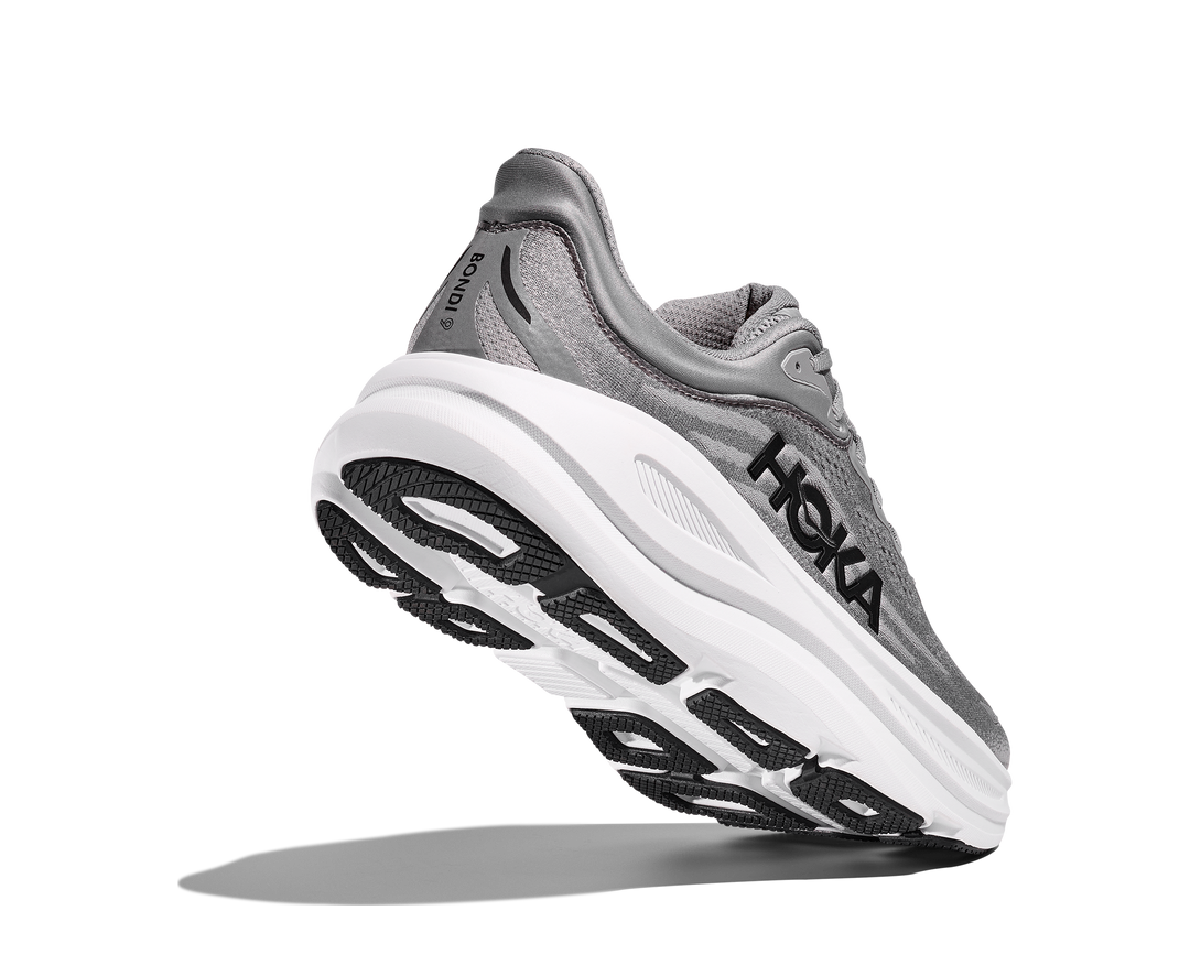 Hoka Mens Bondi 9 - Galactic Grey/Stellar Grey - Neutral - SS25