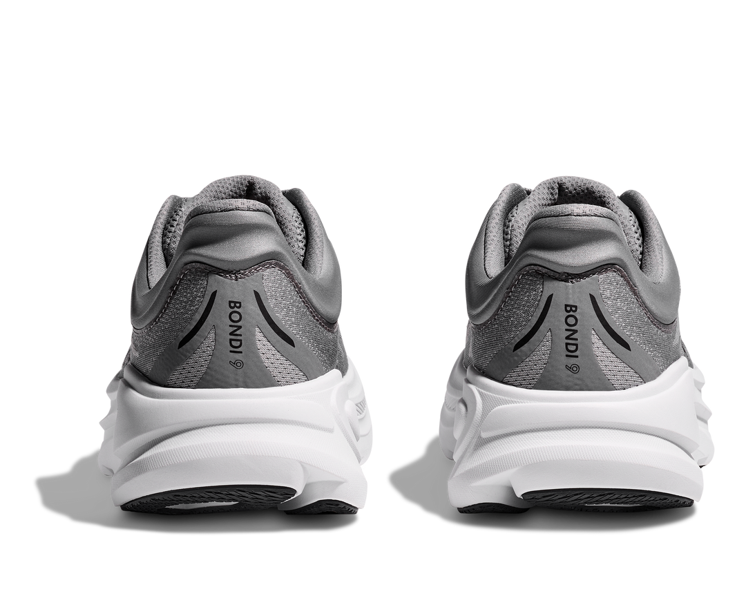 Hoka Mens Bondi 9 - Galactic Grey/Stellar Grey - Neutral - SS25