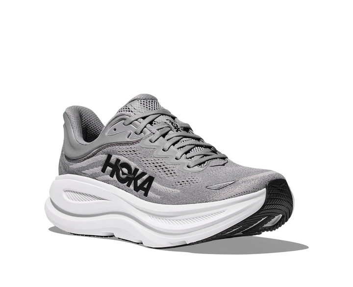 Hoka Mens Bondi 9 - Galactic Grey/Stellar Grey - Neutral - SS25