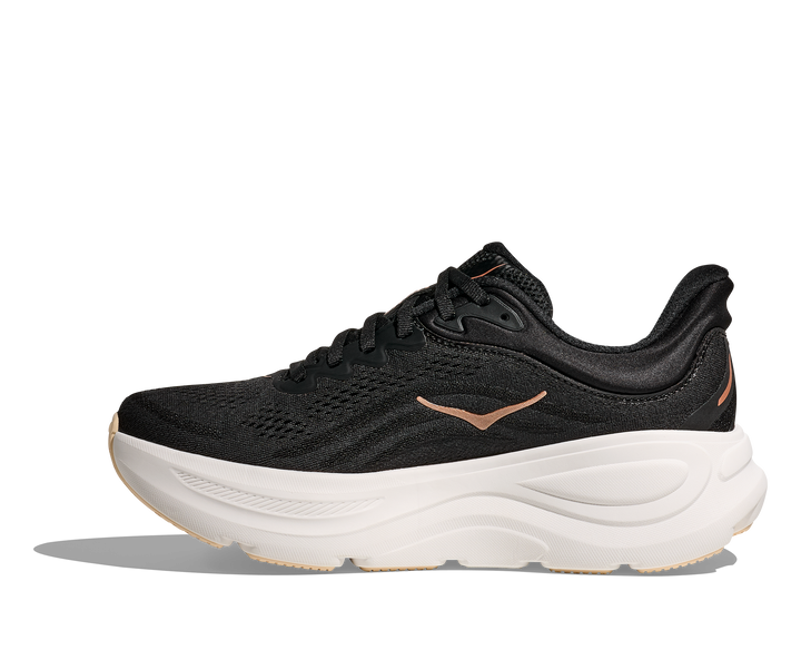 Hoka Womens Bondi 9 - Black/Rose Gold - Neutral - SS25