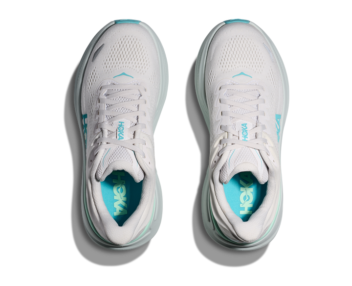 Hoka Womens Bondi 9 - Frost/Cielo Blue - Neutral - SS25