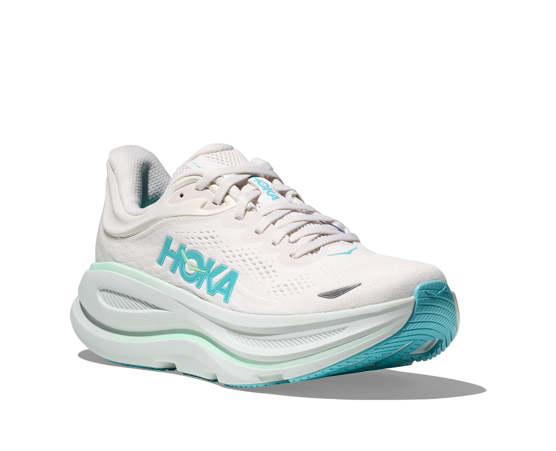 Hoka Womens Bondi 9 - Frost/Cielo Blue - Neutral - SS25