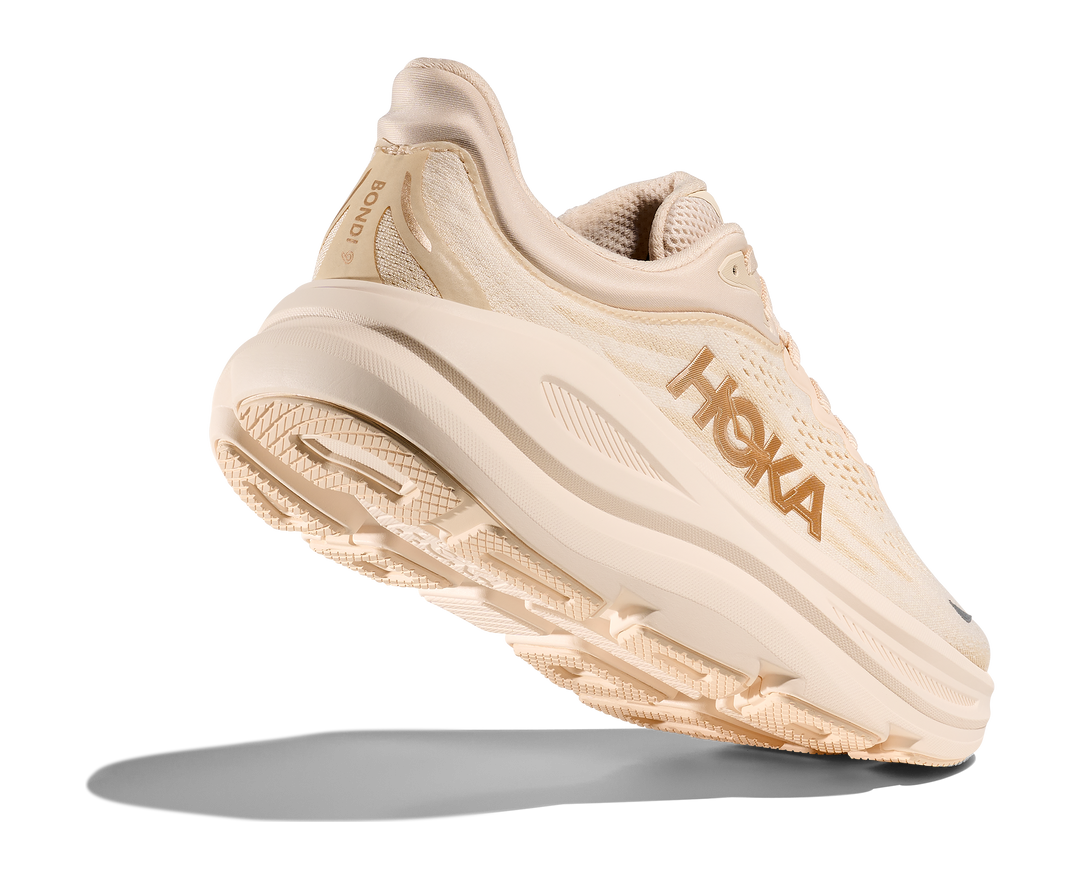 Hoka Womens Bondi 9 - Vanilla/Birch - Neutral - SS25