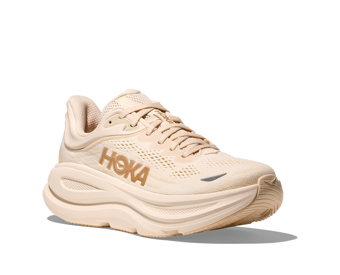 Hoka Womens Bondi 9 - Vanilla/Birch - Neutral - SS25