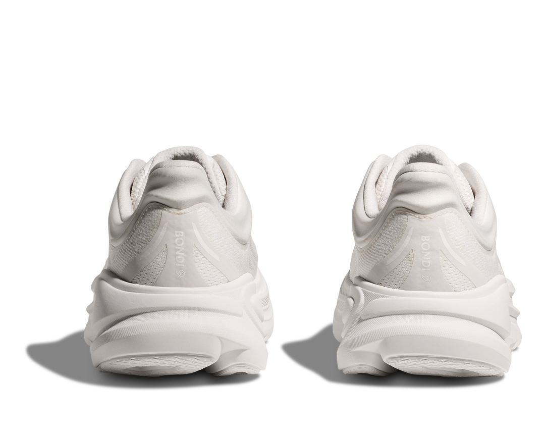 Hoka Womens Bondi 9 - White/White - Neutral - SS25