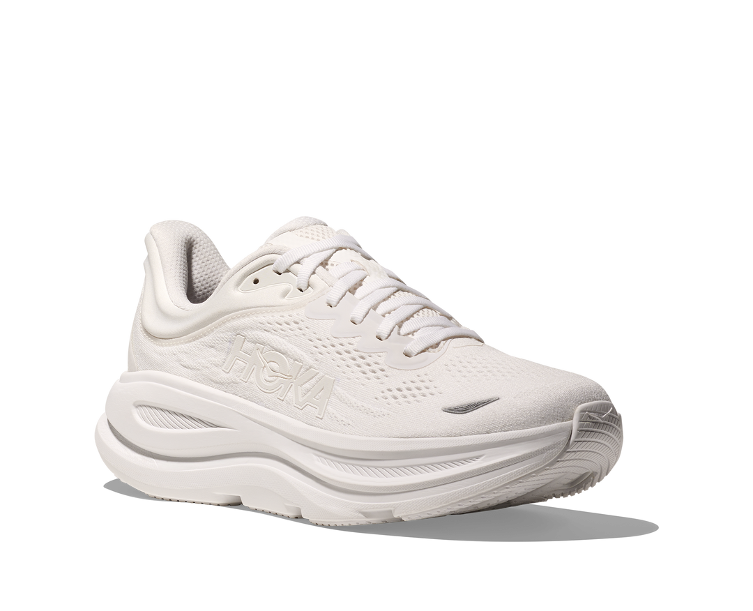 Hoka Womens Bondi 9 - White/White - Neutral - SS25