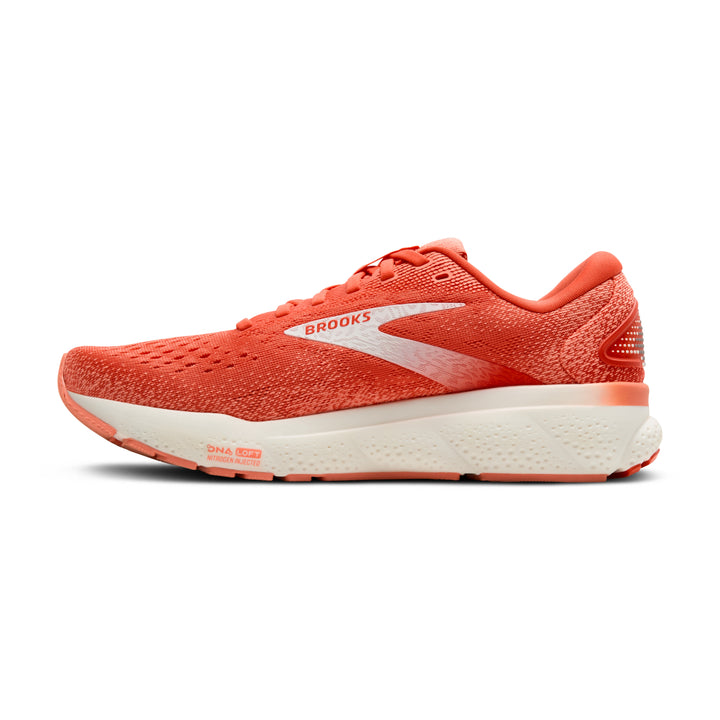 Brooks Womens Ghost 16 - Coral/Desert Flower/Coconut - Neutral - SS25