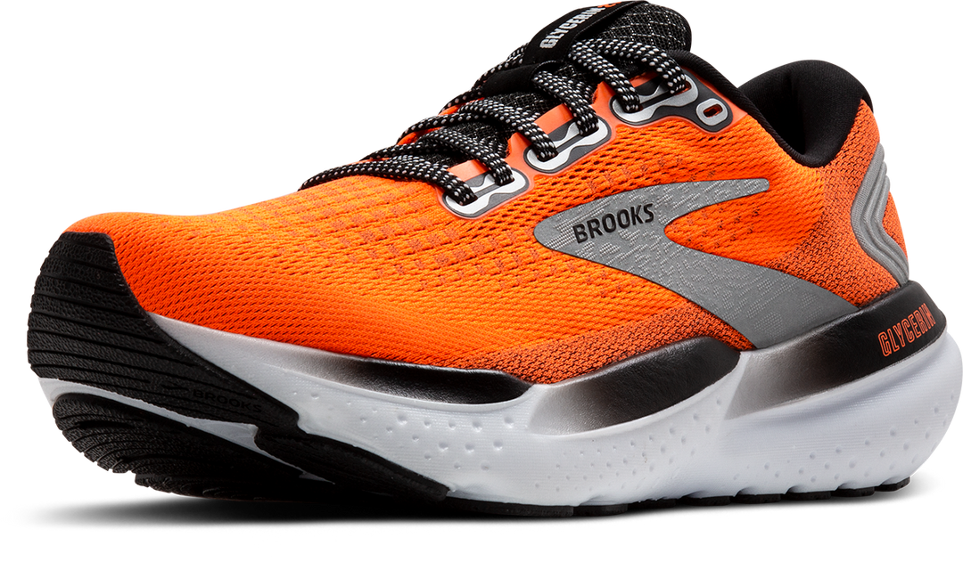 Brooks Womens Glycerin 21 - Orange/Black/White - Neutral