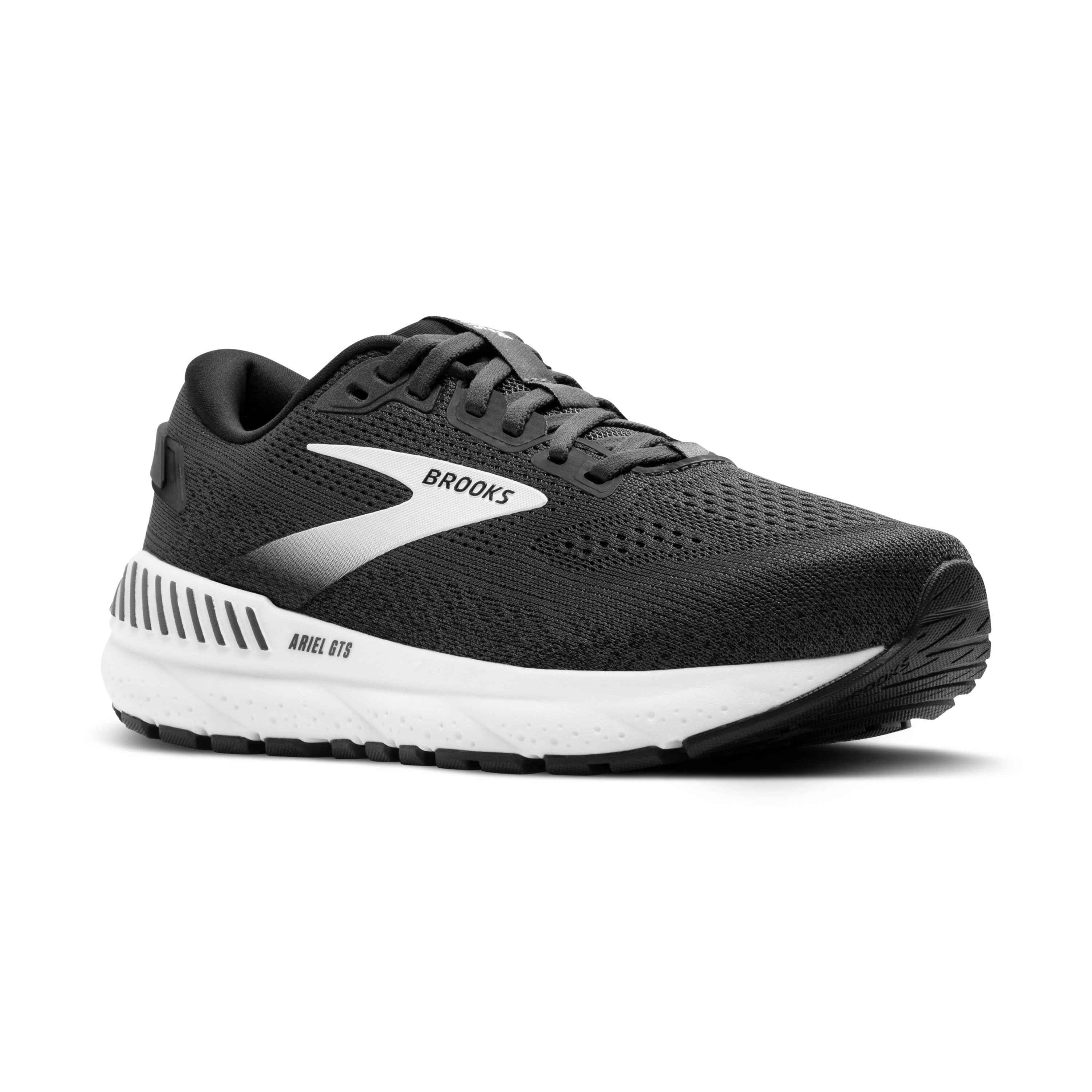 Brooks Womens Ariel GTS 24 Ebony Black White Stability Run North West