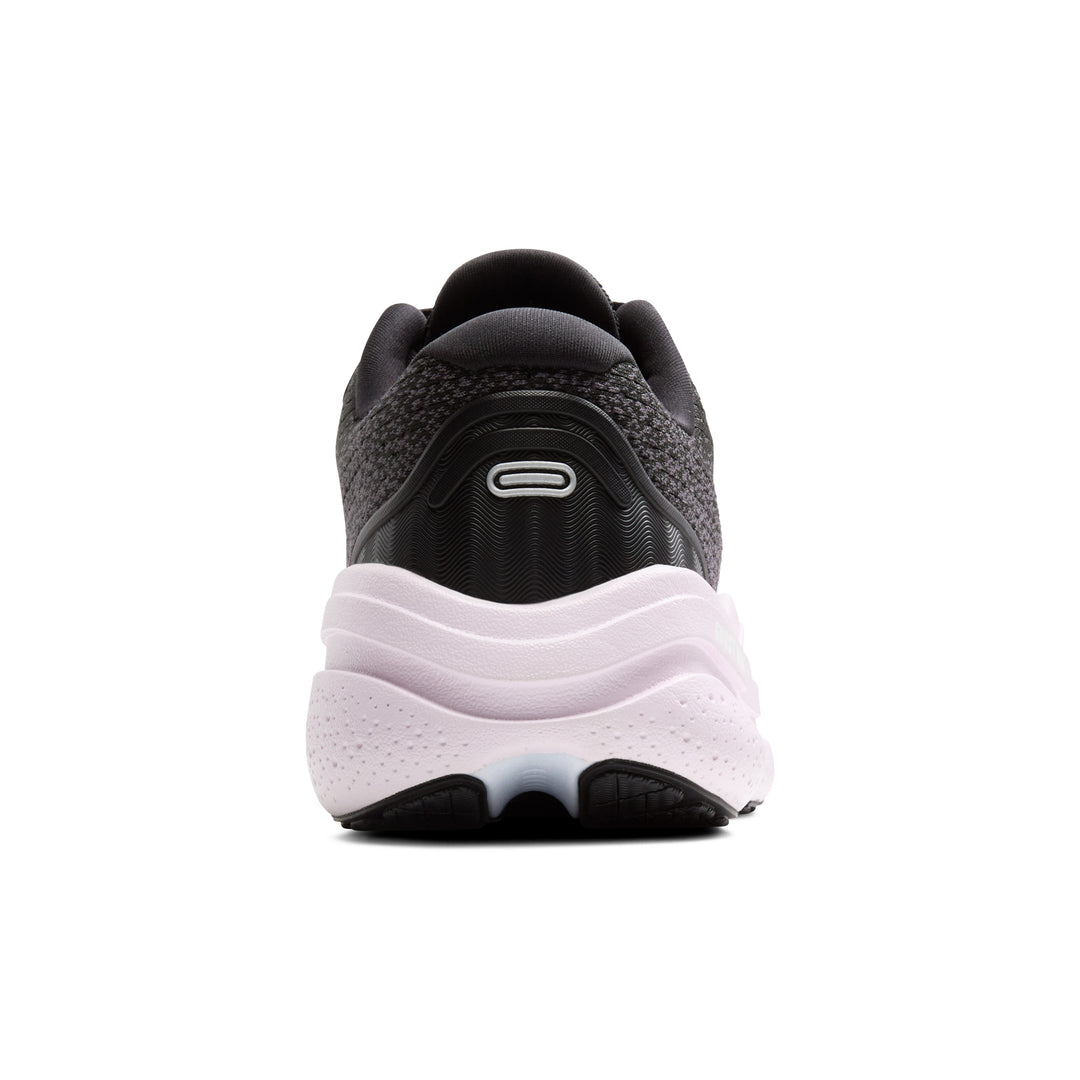 Brooks Womens Ghost Max 2 - Black/White/Orchid Ice - Neutral - SS25