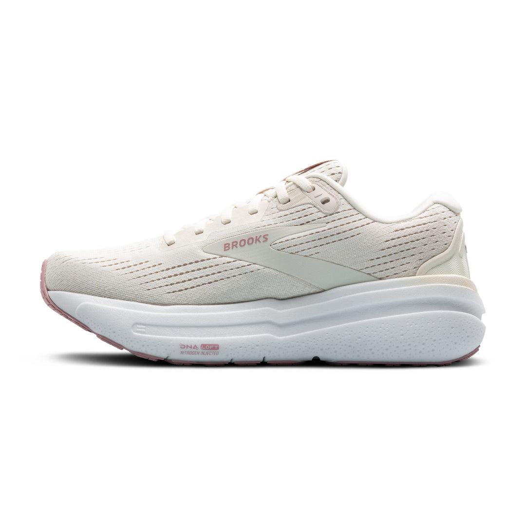 Brooks Womens Ghost Max 2 - Coconut Milk/Gray/Zephyr - Neutral