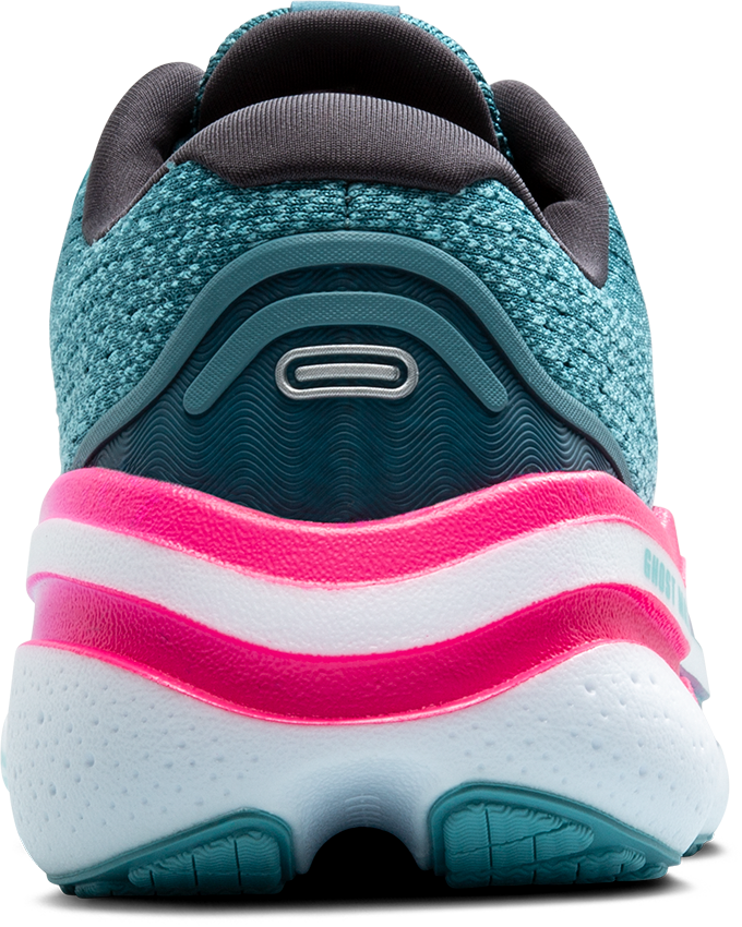 Brooks Womens Ghost Max 2 - Storm Blue/Knockout Pink/Aqua - Neutral