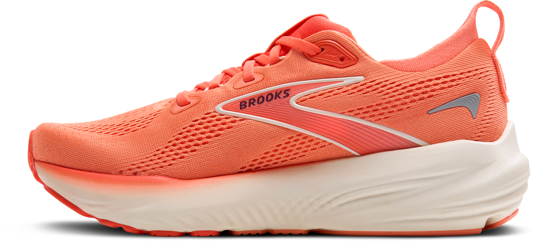 Brooks Womens Glycerin 22 - Desert Flower/Hot Coral/Milk - Neutral - SS25