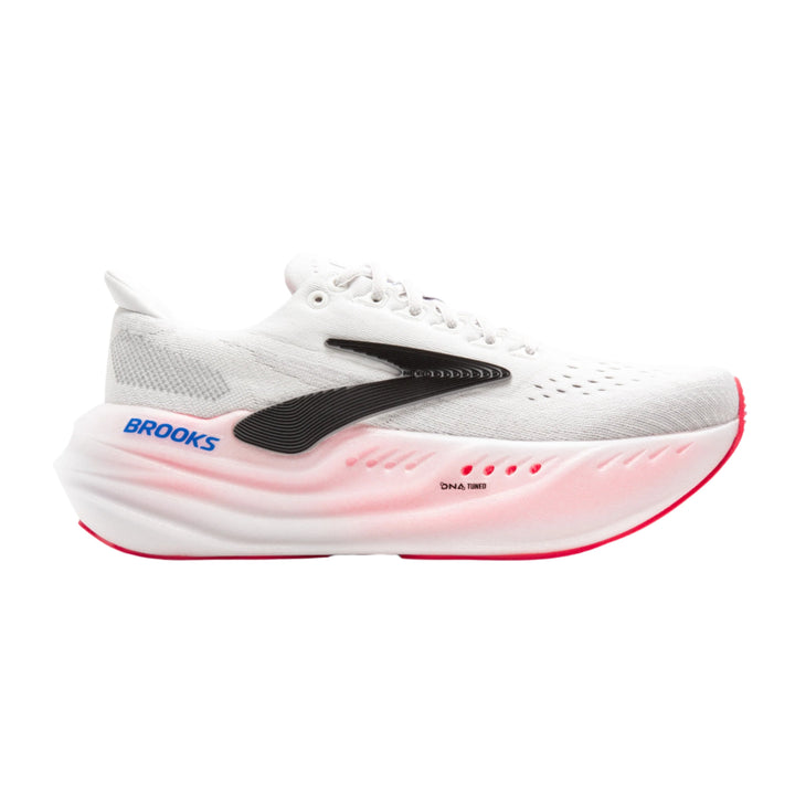 Brooks Womens Glycerin Max - White/Black/Diva Pink - Neutral - SS25