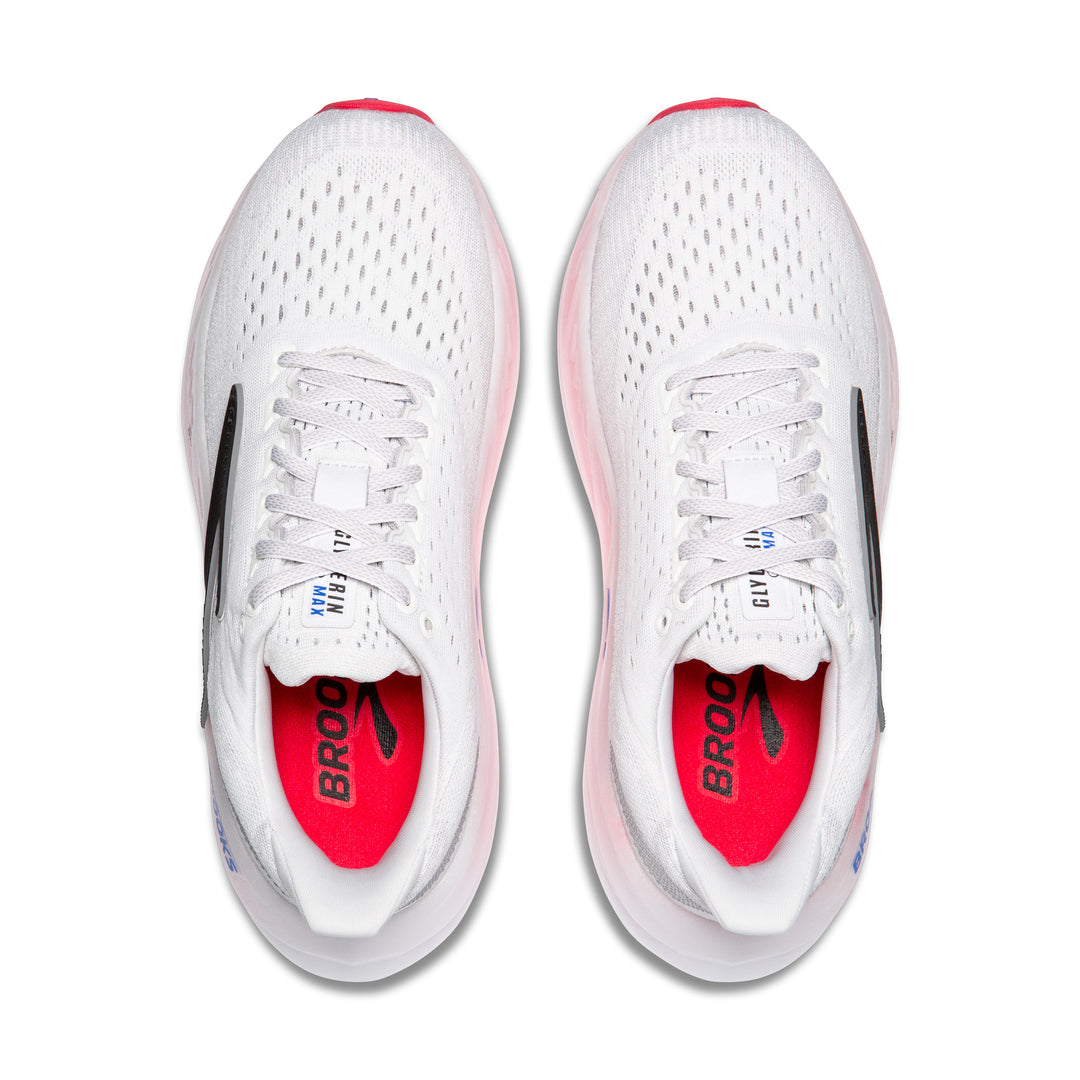 Brooks Womens Glycerin Max - White/Black/Diva Pink - Neutral - SS25