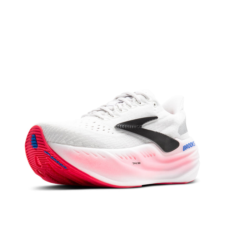 Brooks Womens Glycerin Max - White/Black/Diva Pink - Neutral - SS25