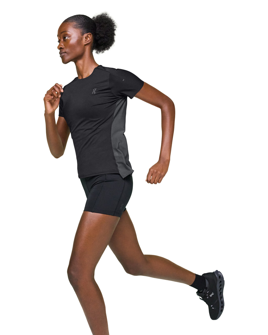 ON Women's Performance T - Black/Eclipse