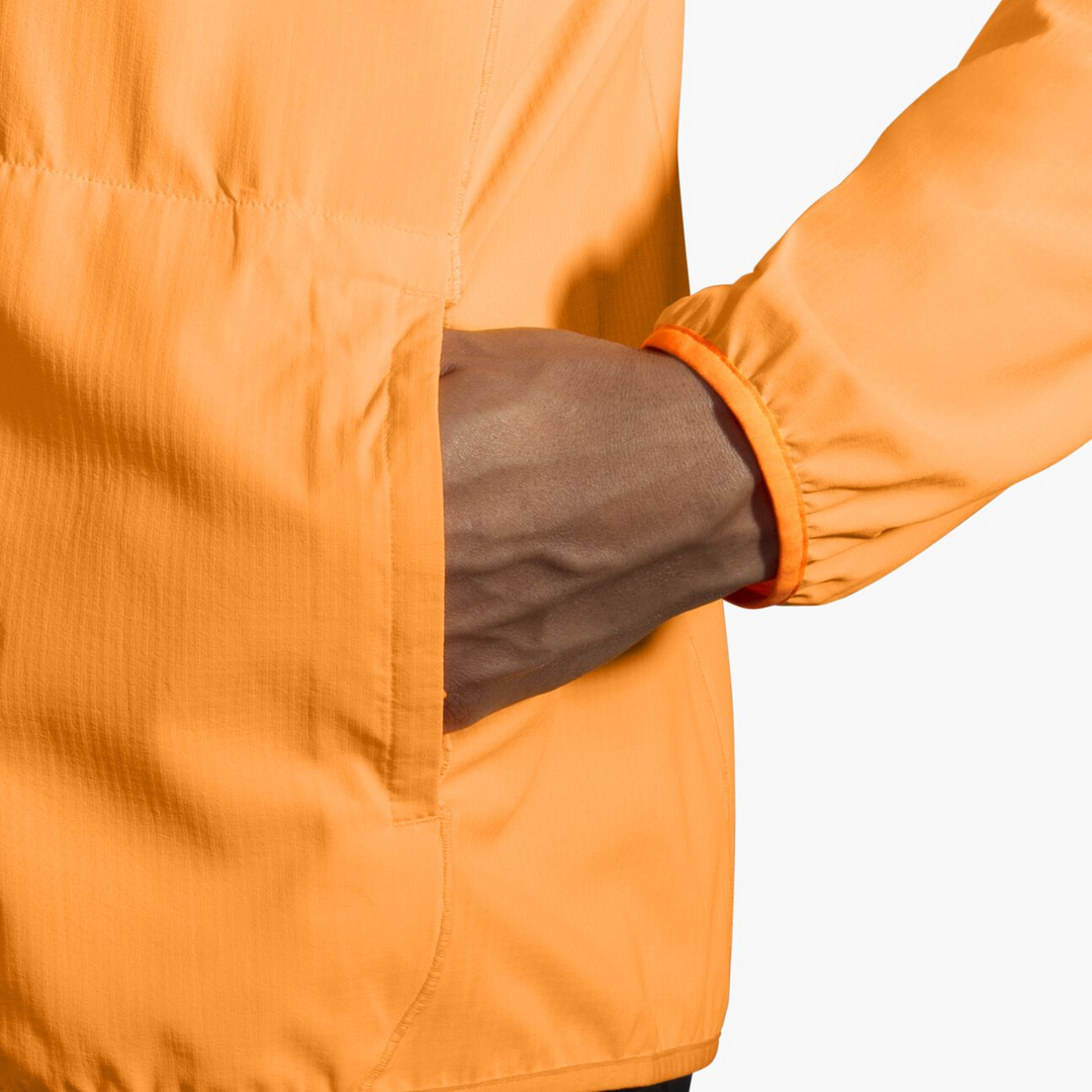 Brooks jackets orange online