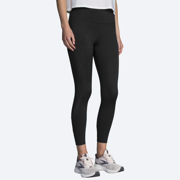 Brooks Womens Method 7/8 Tight - Black