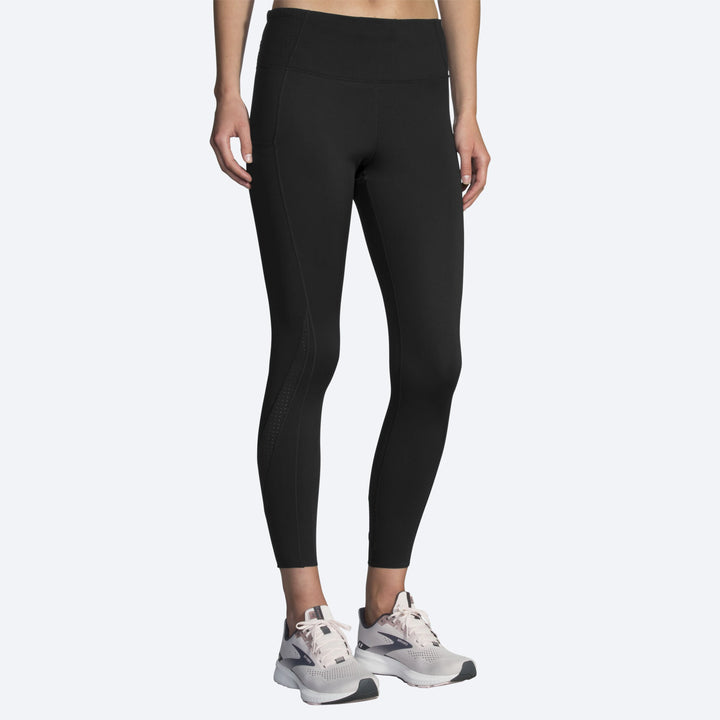 Brooks Womens Method 7/8 Tight - Black