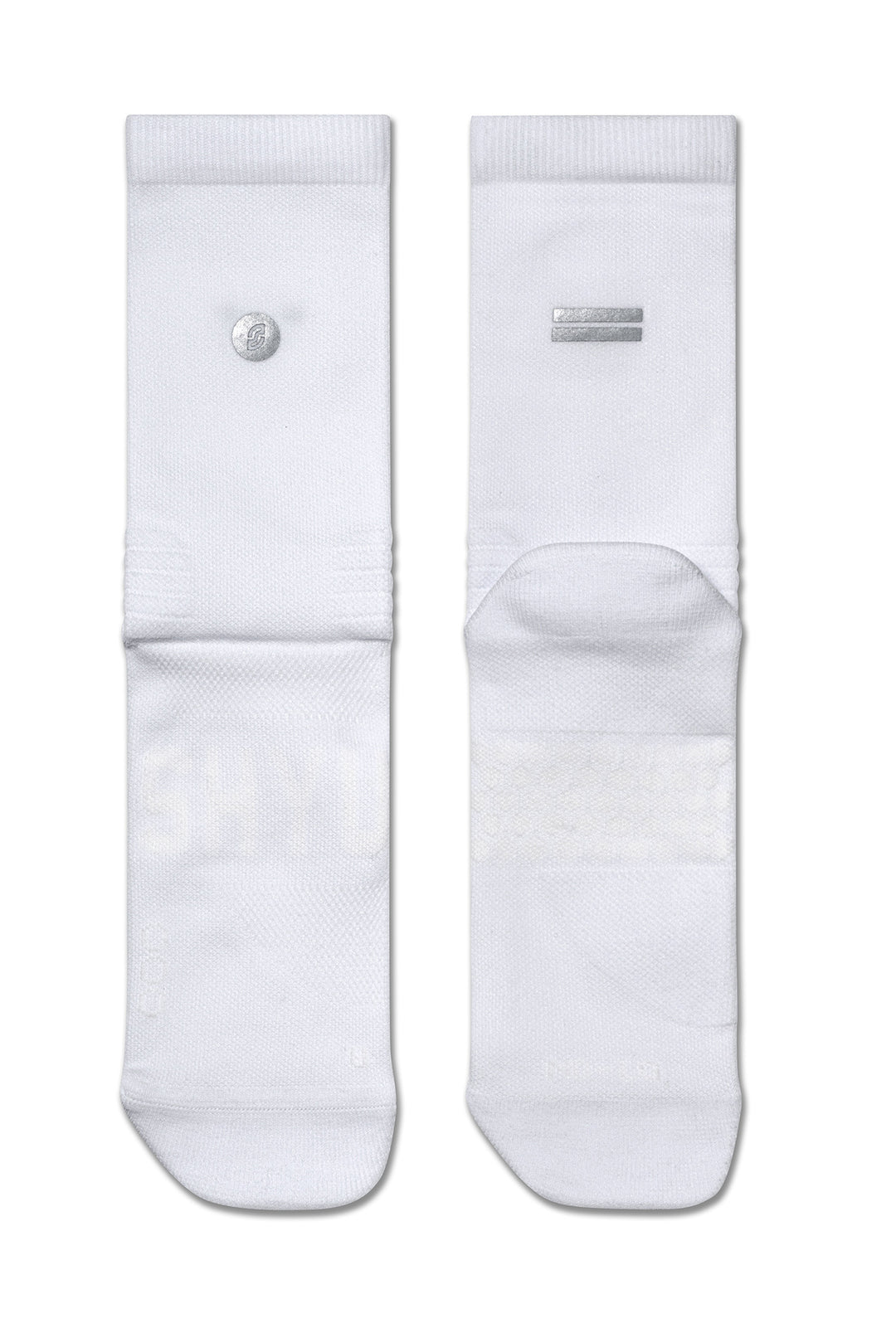 SHYU Racing Half Crew Socks - White/White/White