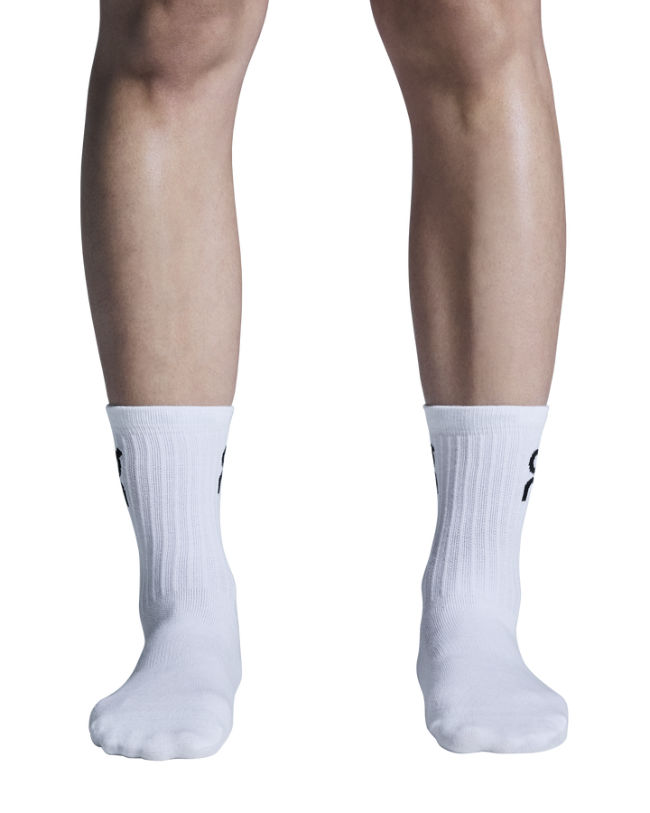 On Logo Sock High 3-Pack Unisex - White