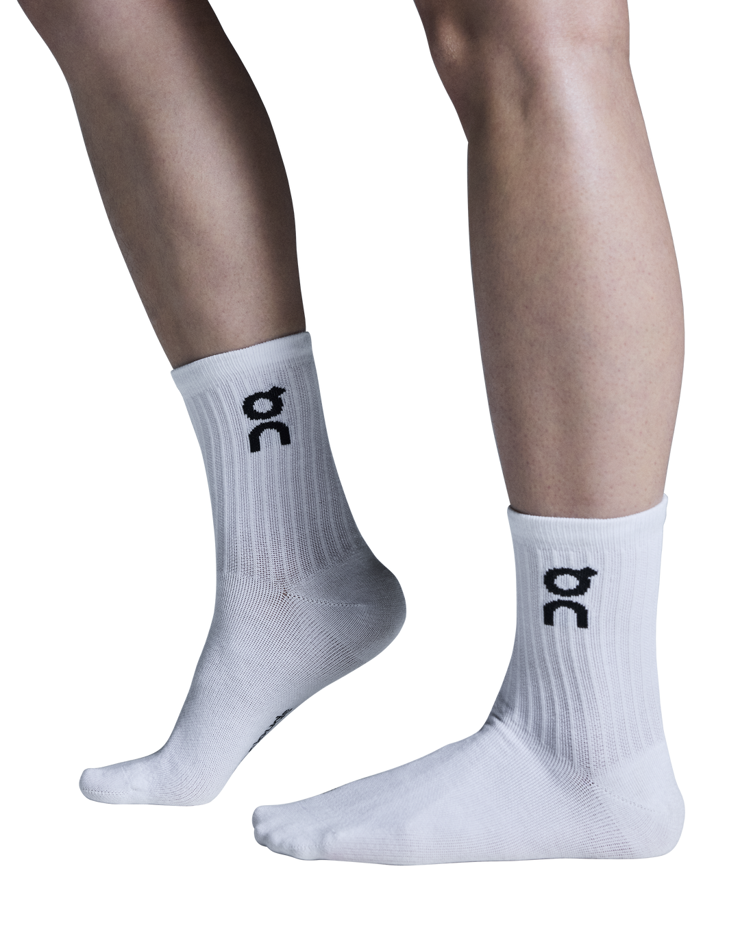 On Logo Sock High 3-Pack Unisex - White