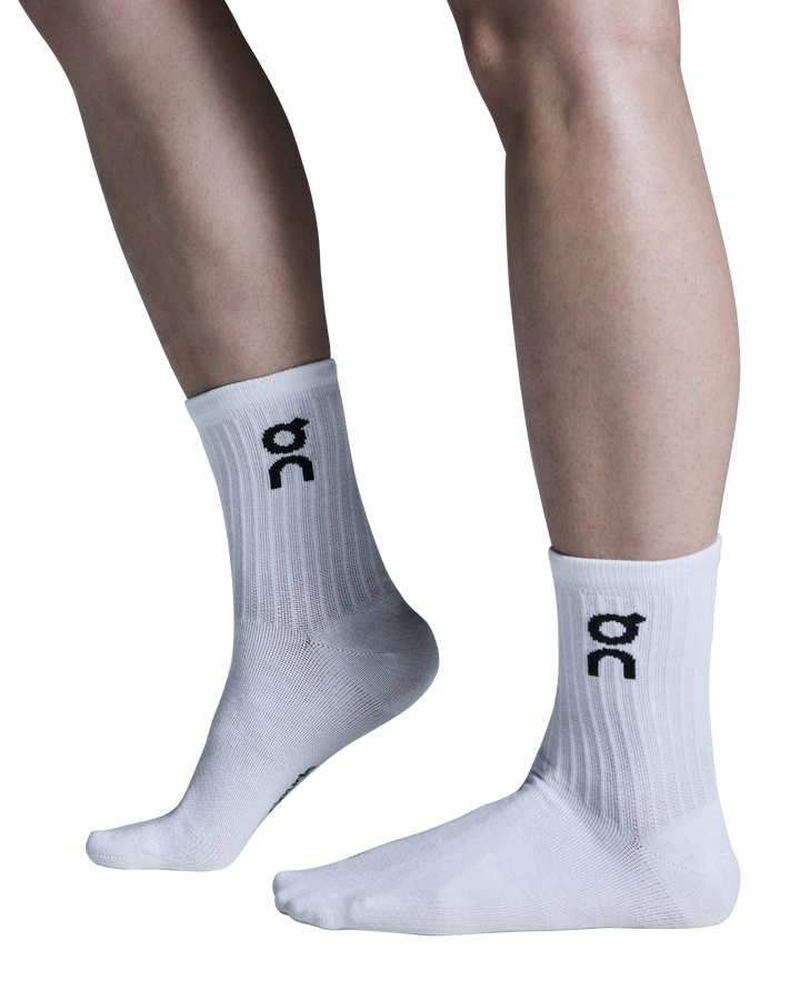 On Logo Sock High 3-Pack Unisex - White