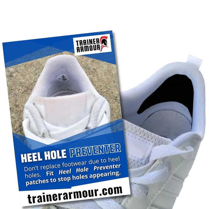 Trainer Armour - Heel Hole Preventer - Black