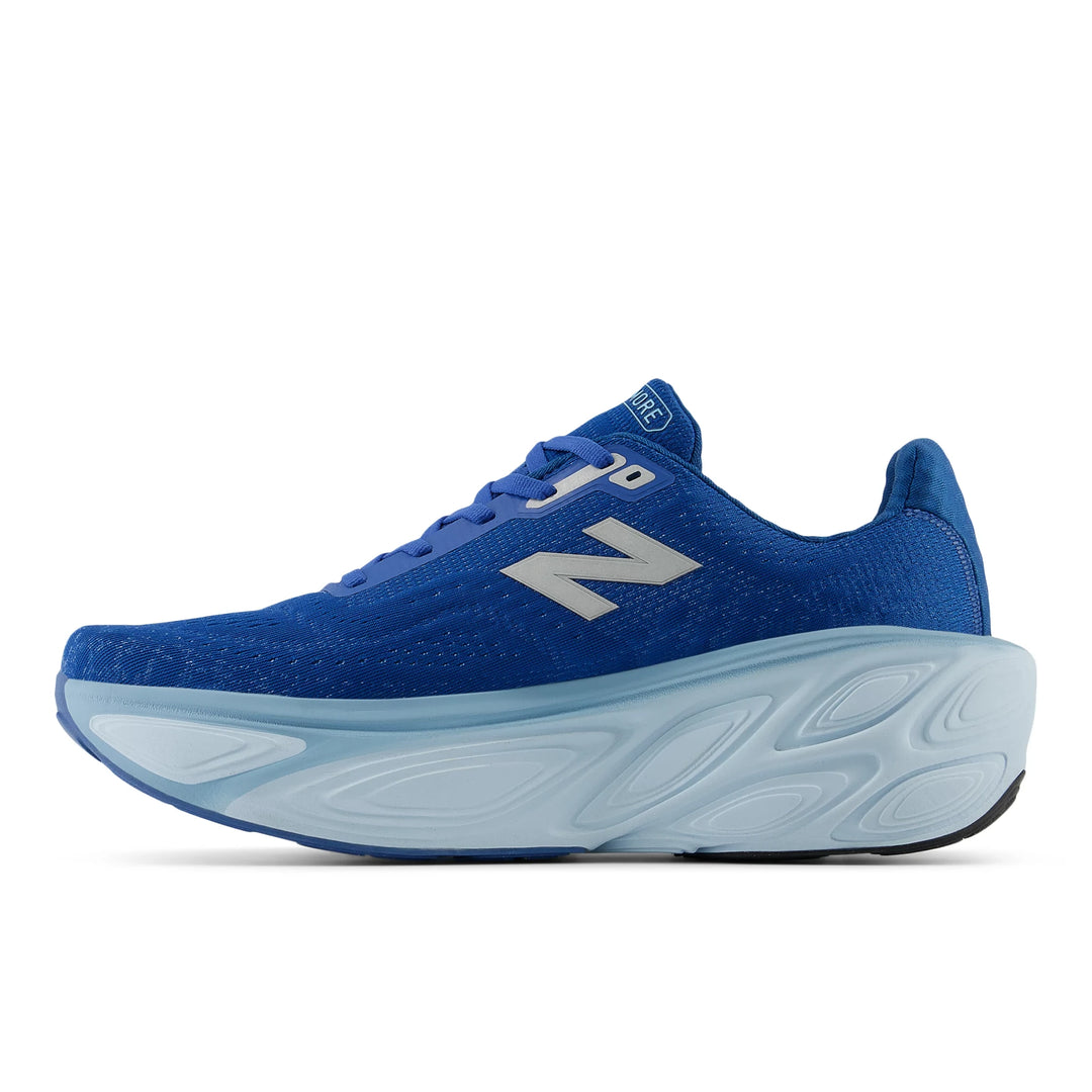 New Balance Mens Fresh Foam X More v5 - Blue Agate/Quarry Blue/Silver Metallic - Neutral