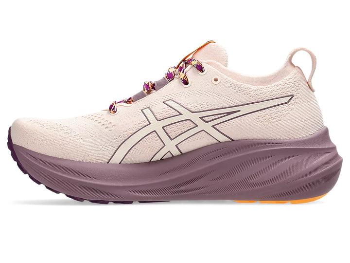 Asics Womens Gel Nimbus 26 TR - Nature Bathing/Pearl Pink- Neutral