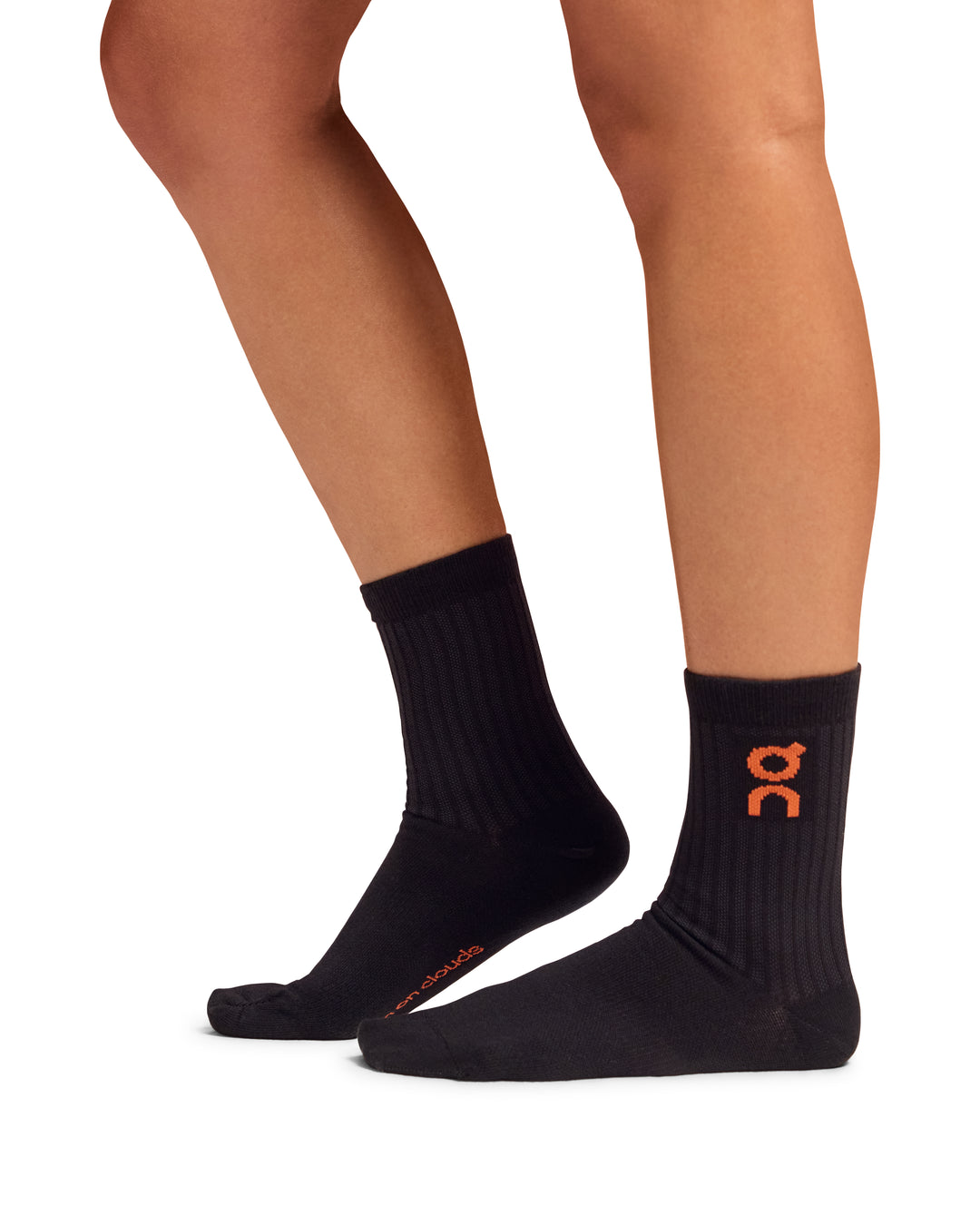 On Logo Sock 3-Pack Unisex - Spice/ Mulberry